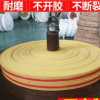廠家生產 橡膠傳送提升帶 黃色帆布平膠帶 工業pvc輸送帶定制