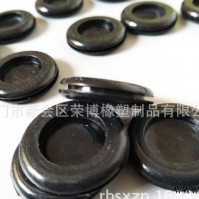 直銷 硅膠帶膜過線圈 加工過線圈 橡膠護線套 來圖來樣定制