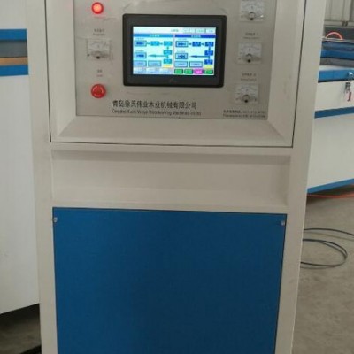 板式家具加工設備 全自動雙工位櫥柜門板真空覆膜吸塑PVC膜覆膜機異性貼面機