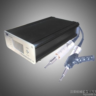 PET花盆側花Logo焊接 漢威超聲波焊接機 高效快速穩(wěn)固焊接機