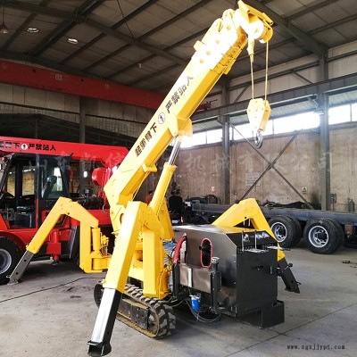 現貨供應橡膠履帶蜘蛛吊車 科特威爾幕墻安裝蜘蛛吊車生產定制