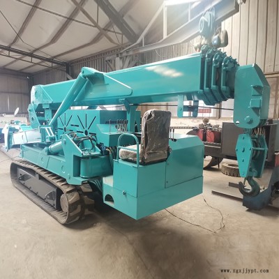 供應小型橡膠履帶蜘蛛吊車 鐵履帶蜘蛛吊車廠家直銷