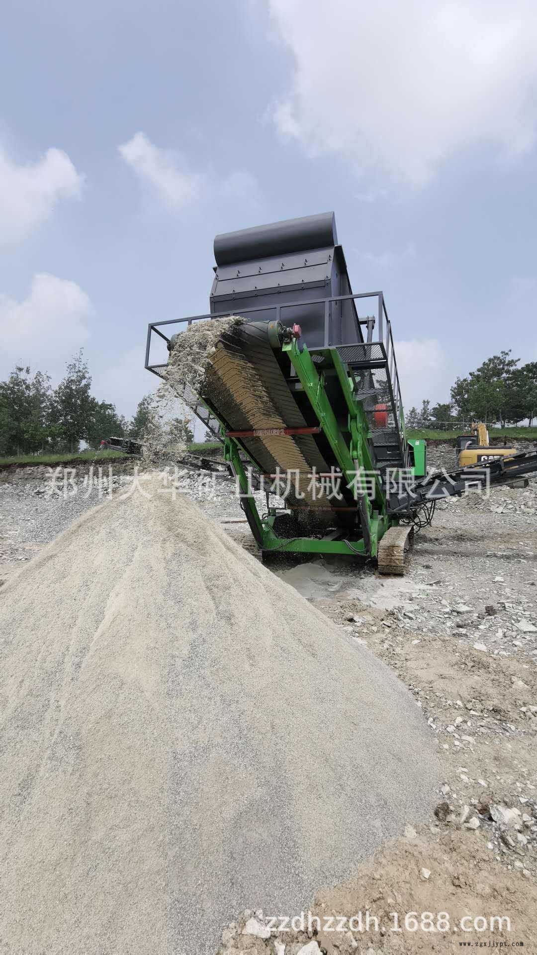 吉林延邊移動鄂式破碎站時產1500噸移動破碎站租賃