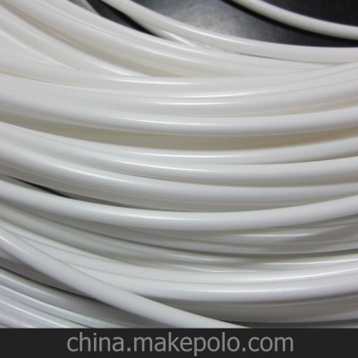 廠家直銷擠塑加工PE白色硬圓凈水管，全新環保料質地好不變色