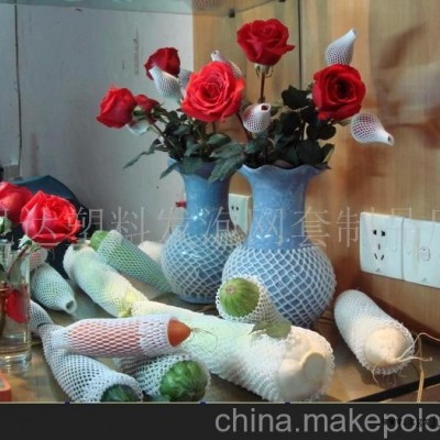 玫瑰花網(wǎng)套、瓜果蔬菜保護(hù)網(wǎng)套加工