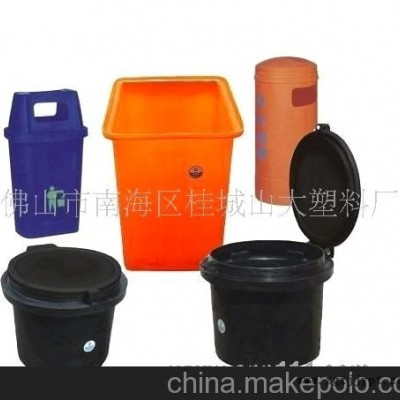 加工定制大型滾塑加工，環保垃圾桶，大型中空制品加工(圖)