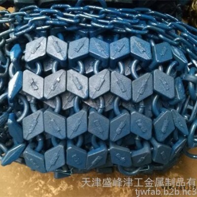 盛峰23.5-25輪胎保護鏈直銷， ZL50加密輪胎保護鏈價格，裝載機防滑保護鏈