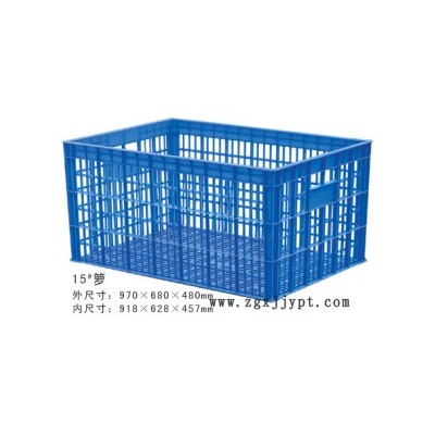 常平塑料周轉籮筐東莞惠州深圳塑料筐優選配送專用膠框箱筐橫瀝膠框