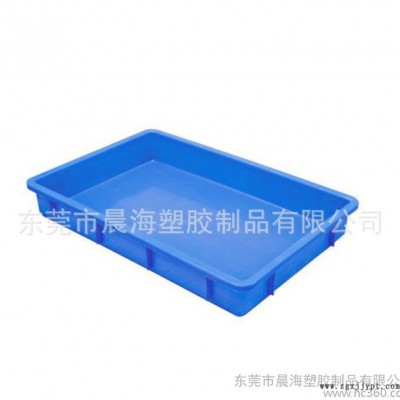 ** 塑料箱 大號(hào)A3# 五金運(yùn)輸塑料周轉(zhuǎn)方盤(pán)藍(lán)色 塑料箱定