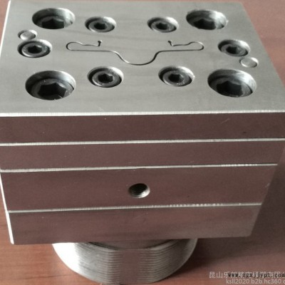 供應塑料擠出模具管材 PVC型材定型模 PVC電子包裝管模具  單層擠出模具 定制加工