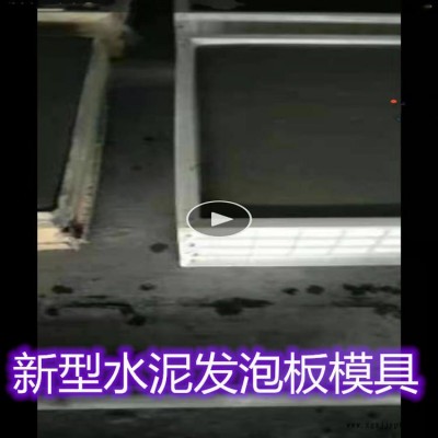 廠家直銷水泥發泡保溫板模具 發泡水泥保溫板模箱批發 塑料模具 長鑫CX-5