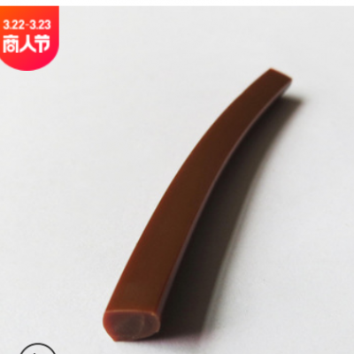 廠家供應6MM硅膠發泡方條 耐高溫密封條硅橡膠防撞條 來圖來樣