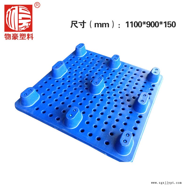 批發德邦物流斜九腳1210吹塑托盤 包裝吹塑托盤 塑料托盤示例圖4