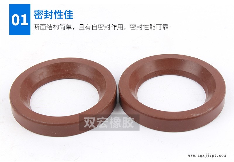 氟橡膠K型圈 密封圈 多規(guī)格耐磨橡膠油封非標定制示例圖4