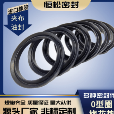 【廠家批發】v型水泵夾布水封密封件 V型軸用機械夾布浮動油封