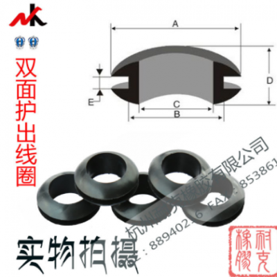 護(hù)線(xiàn)圈/橡膠圈/密封圈/護(hù)線(xiàn)環(huán)/過(guò)線(xiàn)圈/雙面護(hù)線(xiàn)圈Φ3~Φ45整包批