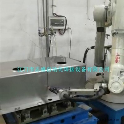 ZS-013機械手高低盆水槽焊接，不銹鋼水槽焊接設備，水槽焊接設備，不銹鋼臺面焊接水槽，廚具不銹鋼水槽設備